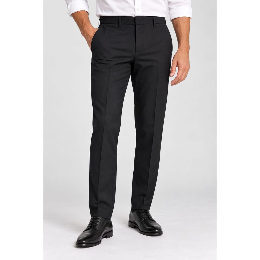 Perry Ellis Portfolio Slim Fit Dress Pants Men’s 32x32 Black Travel Luxe NWT